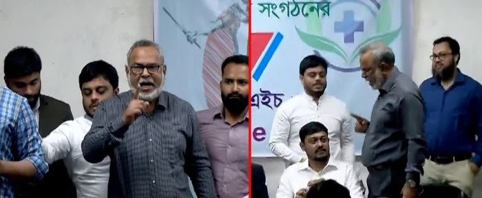 পাটওয়ারীর ও হাসনাতের সাথে ডা. জাহিদ রায়হানের বাকবিতণ্ডা! (ভিডিও)